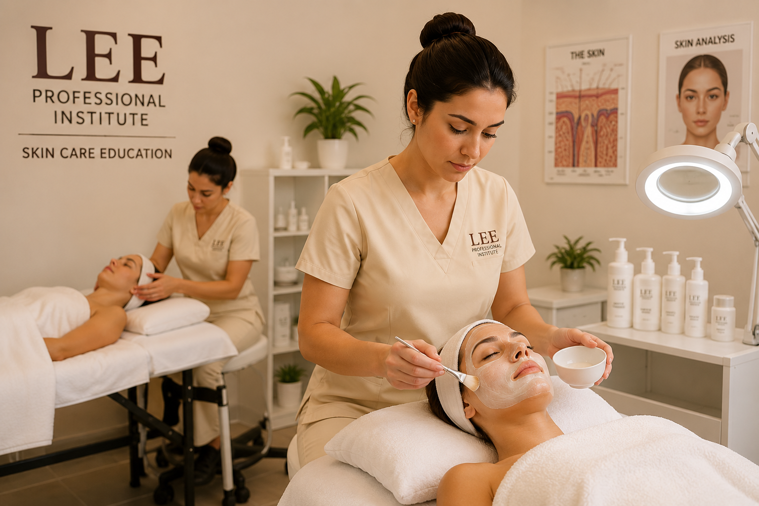 Skin Care Specialist training at Lee Professional Institute
